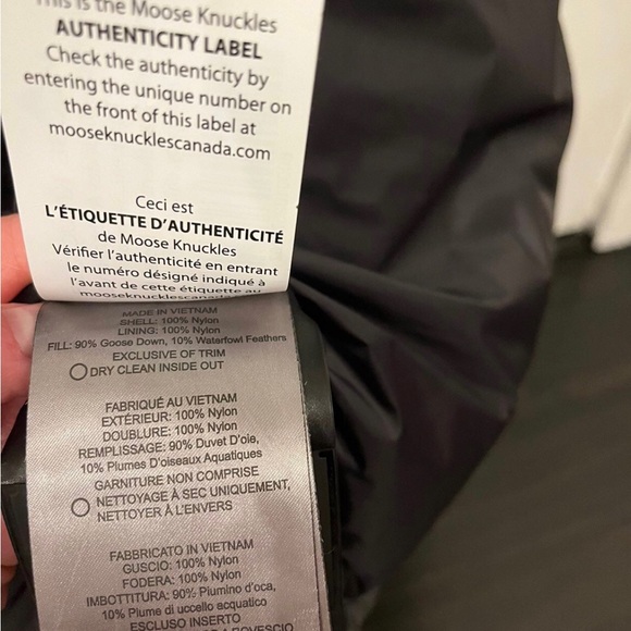 💚🖤 Moose Knuckles Govan puffer jacket- Small (4/6) - Picture 10 of 16